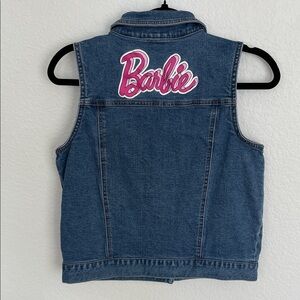 Barbie Blue Denim Vest for Kids • XL (14 - 16)